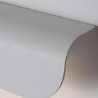 Modern Waterproof LED Outdoor Wall Sconce Lamp – Curved Design for Exterior Use, 1000 Lumens, Easy Installation 6