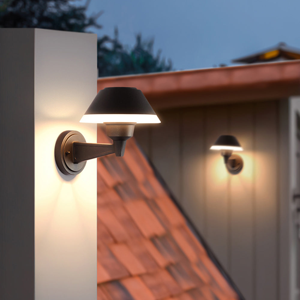 Modern Waterproof Outdoor Wall Lamp – IP65 Rated Matte Black Exterior Wall Light for Elegant Spaces 4