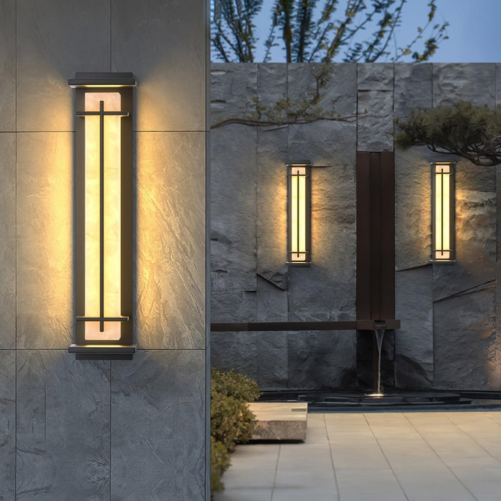 Modern Waterproof Outdoor Wall Light Stainless Steel LED 4