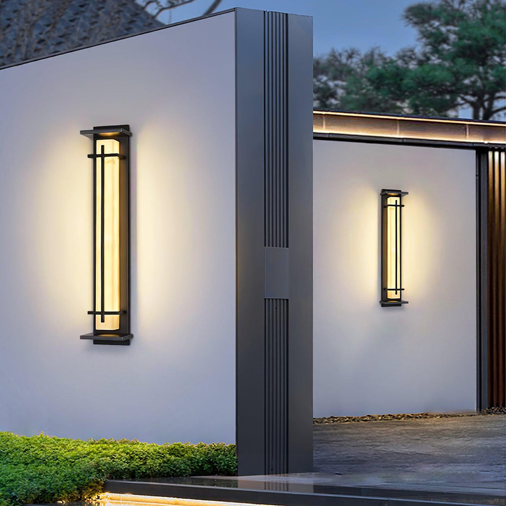 Modern Waterproof Outdoor Wall Light Stainless Steel LED 5