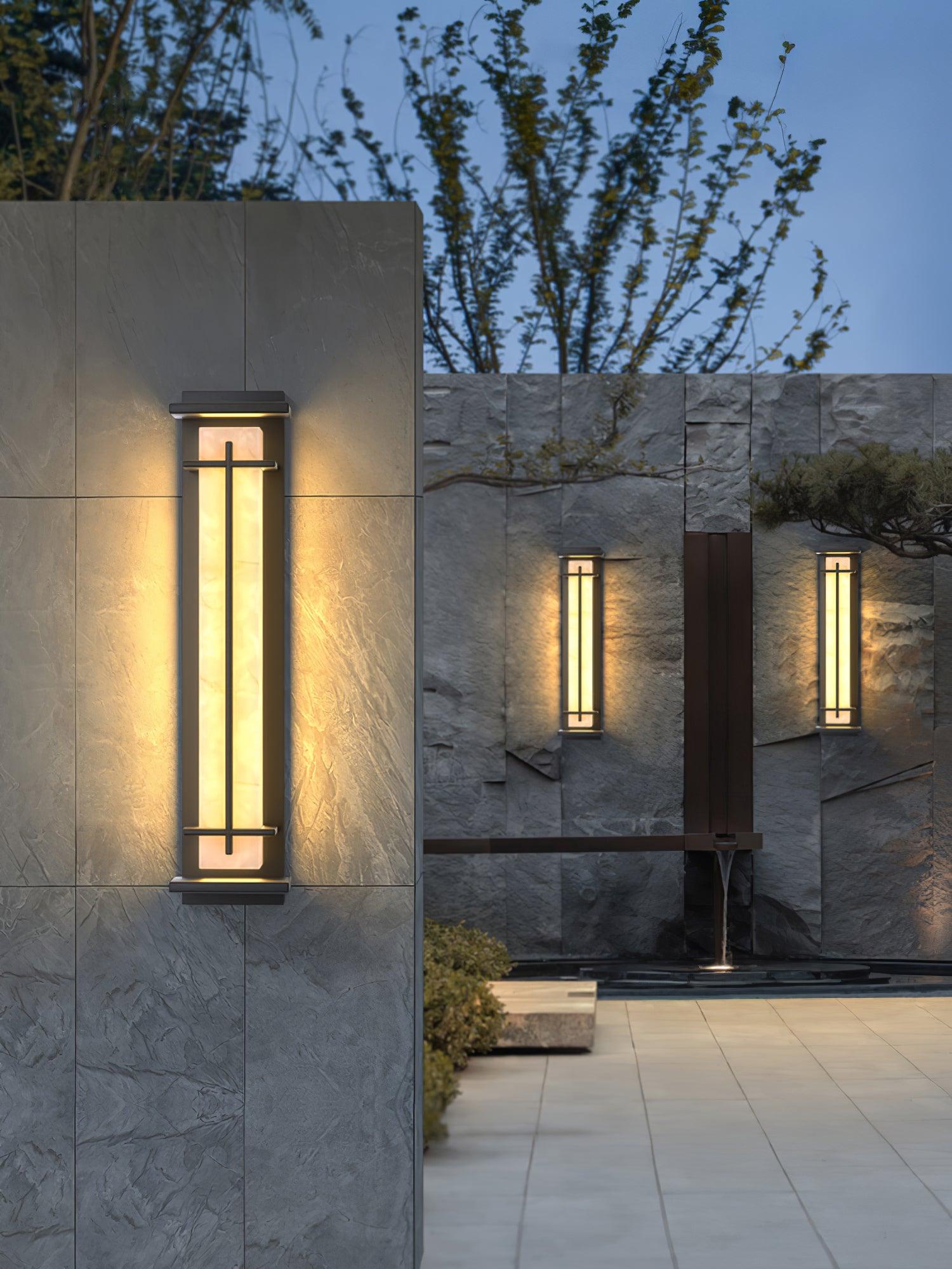 Modern Waterproof Outdoor Wall Light Stainless Steel LED 6