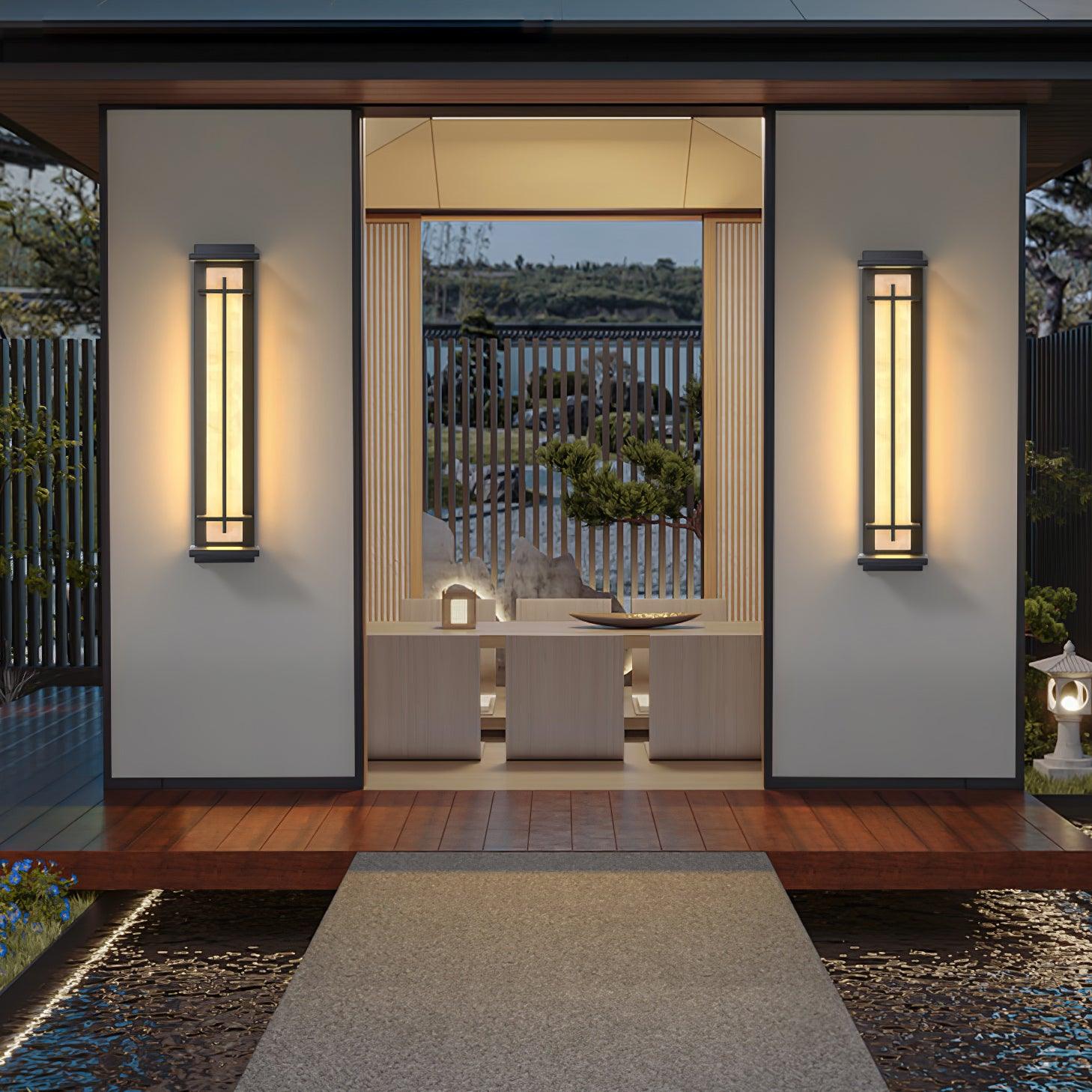 Modern Waterproof Outdoor Wall Light Stainless Steel LED 7