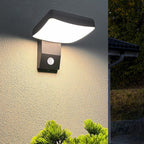Modern Waterproof Outdoor Wall Sconce with Motion Sensor - Rotatable LED Wall Lamp for Patios and Fences 1