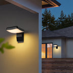 Modern Waterproof Outdoor Wall Sconce with Motion Sensor - Rotatable LED Wall Lamp for Patios and Fences 6