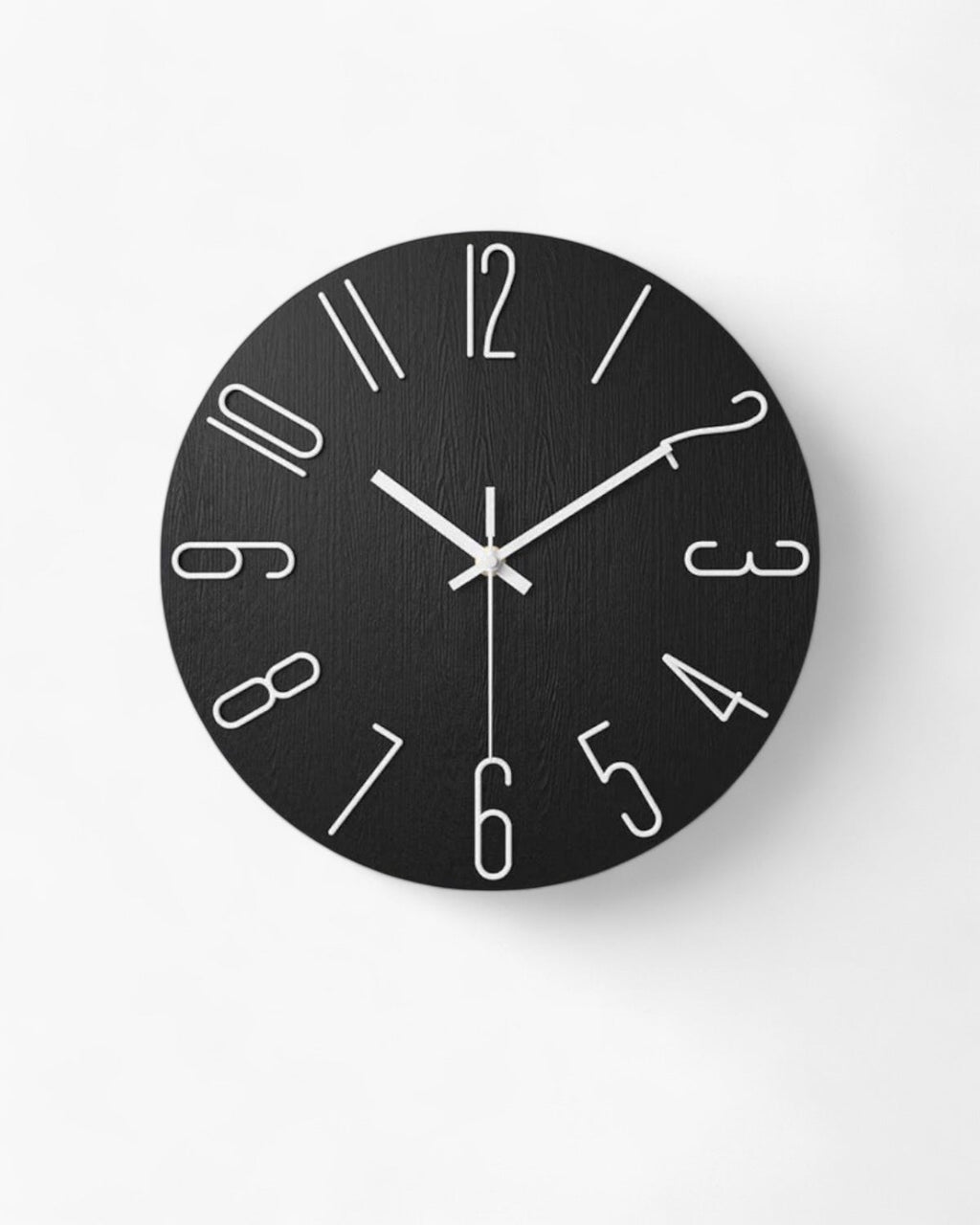 Modern Wood Wall Clock Decor – Minimalist Scandinavian Design with Silent Quartz Movement 0