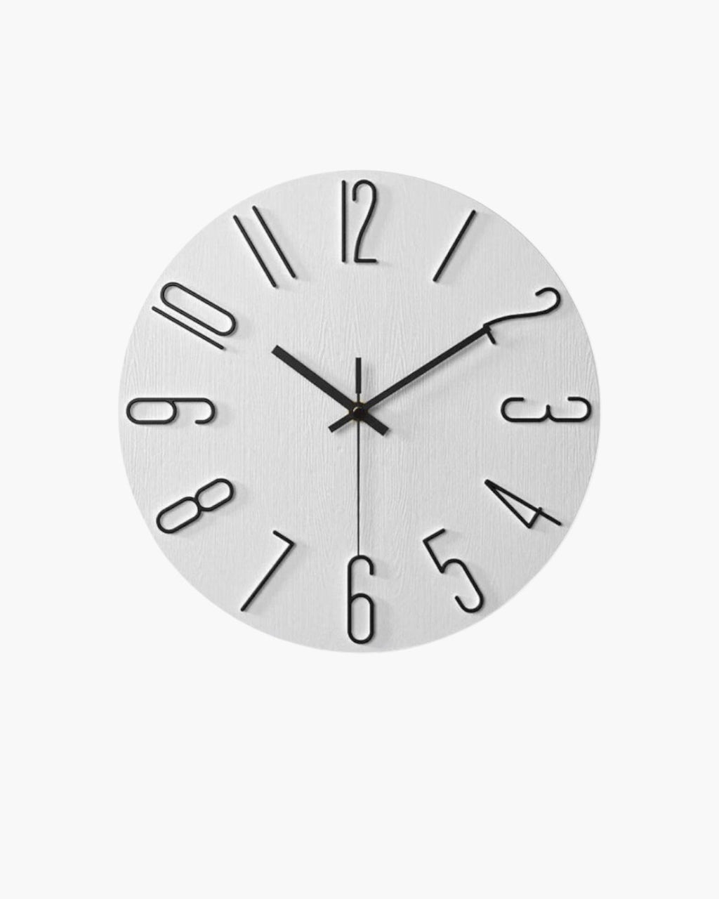 Modern Wood Wall Clock Decor – Minimalist Scandinavian Design with Silent Quartz Movement 2