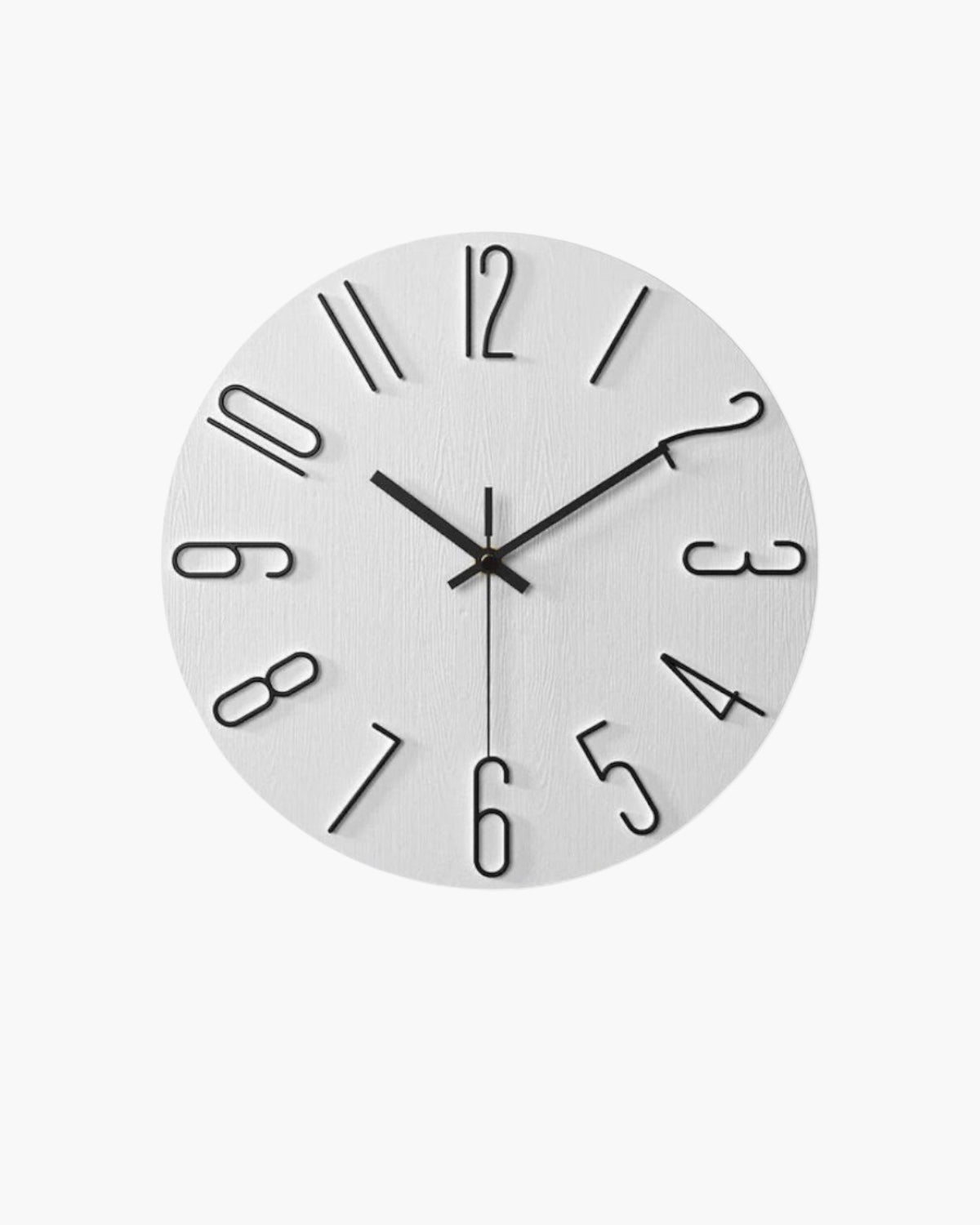Modern Wood Wall Clock Decor – Minimalist Scandinavian Design with Silent Quartz Movement 2