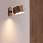 Modern Wooden Wall Sconce Lamp with Touch Control – USB Rechargeable LED Wall Lights for Living Room and Bedroom 6
