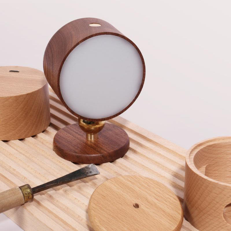 Modern Wooden Wall Sconce Lamp with Touch Control – USB Rechargeable LED Wall Lights for Living Room and Bedroom 8