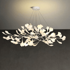 Modern brass Chandelier Ceramic with adjustable design 11