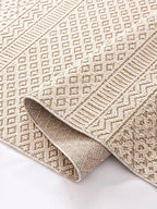 Moroccan Design Area Rug - Soft Wool and Nylon Blend for Living Room and Bedroom Decor 6