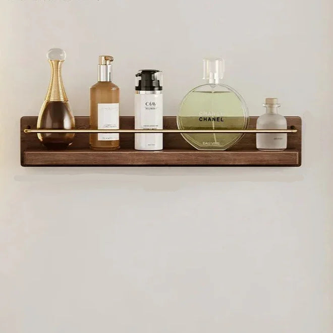 Natural Bamboo Wall Mounted Coat Rack Stylish Organization 8