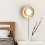 Natural Stone LED Wall Sconce With Round Base Finish 6