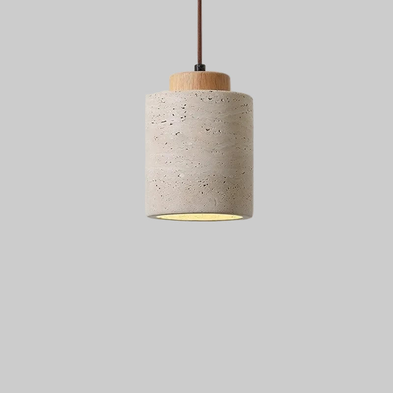 Natural Travertine Pendant Lamp – Nordic Minimalist Kitchen Pendant Lighting 10