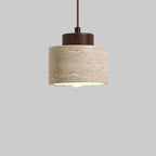 Natural Travertine Pendant Lamp – Nordic Minimalist Kitchen Pendant Lighting 9
