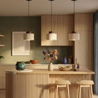 Natural Travertine Pendant Light – Nordic Minimalist Kitchen Pendant Lighting 79