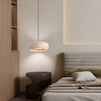 Natural Yellow Travertine Pendant Light – Dimmable Kitchen Hanging Light Fixture 2