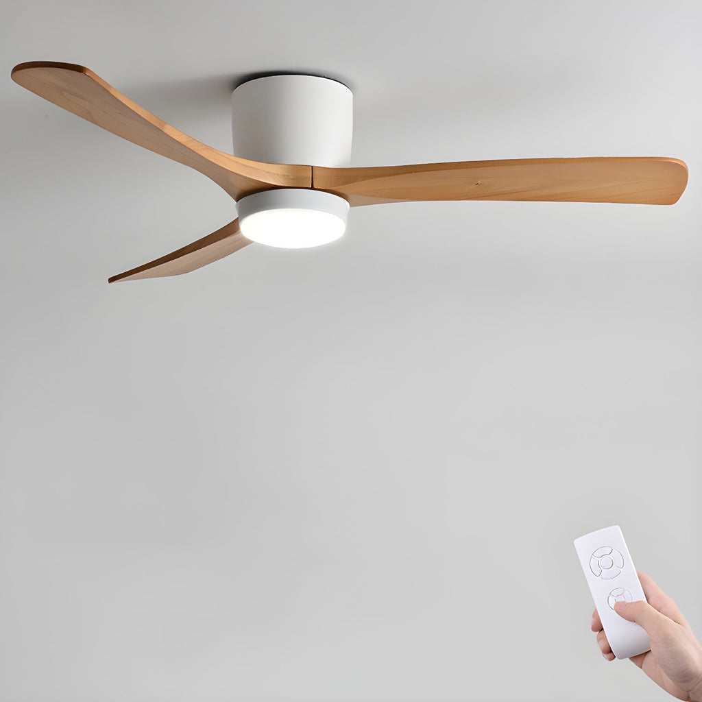 Nodric Ceiling Light Fan with Dimmable LED Light Remote Control 9