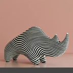 Nordic-Style Animal Figurine in High-Quality Resin – Decorative Sculpture 10