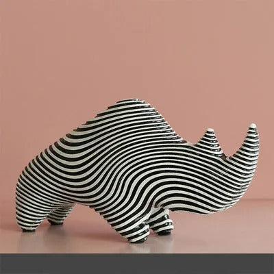 Nordic-Style Animal Figurine in High-Quality Resin – Decorative Sculpture 10