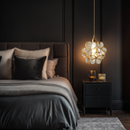 Nordic Flower Glass Pendant Light – Elegant Kitchen Pendant Lighting Fixture 3