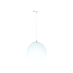 Nordic Milky Glass Pendant Light – Modern Minimalist Kitchen Hanging Light Fixture 10