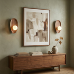 Nordic Minimalist Accent LED Wall Sconce Natural Wood 99