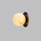 Nordic Minimalist Alabaster Accent Wall Light 9