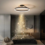 Nordic Minimalist LED Flush Mount Ceiling Light Fixture for Modern Living Spaces 1