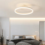 Nordic Minimalist LED Flush Mount Ceiling Light Fixture for Modern Living Spaces 11
