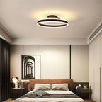 Nordic Minimalist LED Flush Mount Ceiling Light Fixture for Modern Living Spaces 14