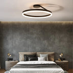 Nordic Minimalist LED Flush Mount Ceiling Light Fixture for Modern Living Spaces 4