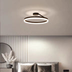 Nordic Minimalist LED Flush Mount Ceiling Light Fixture for Modern Living Spaces 7