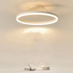 Nordic Minimalist LED Flush Mount Ceiling Light Fixture for Modern Living Spaces 9