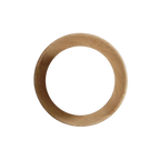 Nordic Minimalist LED Wall Sconce Natural Wood Frosted Glass Round Home Decor Stack Clear 3