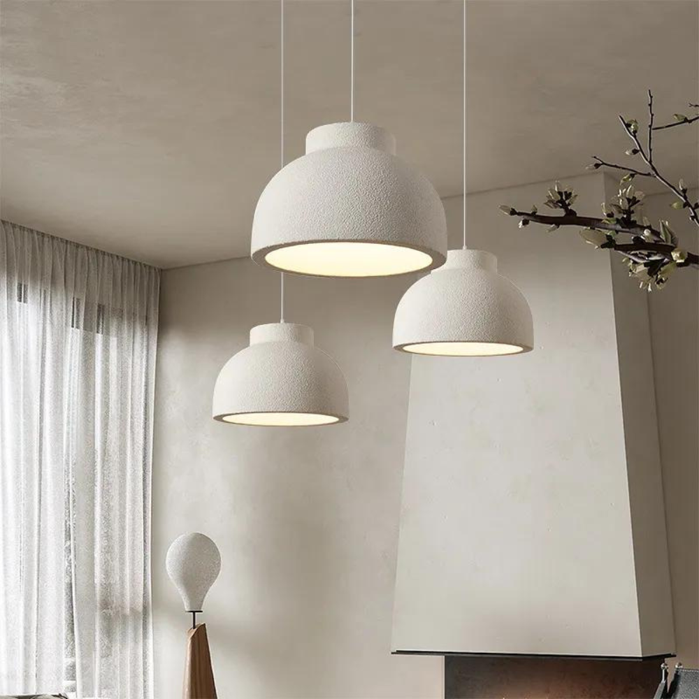Nordic Minimalist Pendant Light – Adjustable Kitchen Ceiling Fixture in High-Density Polystyrene 4