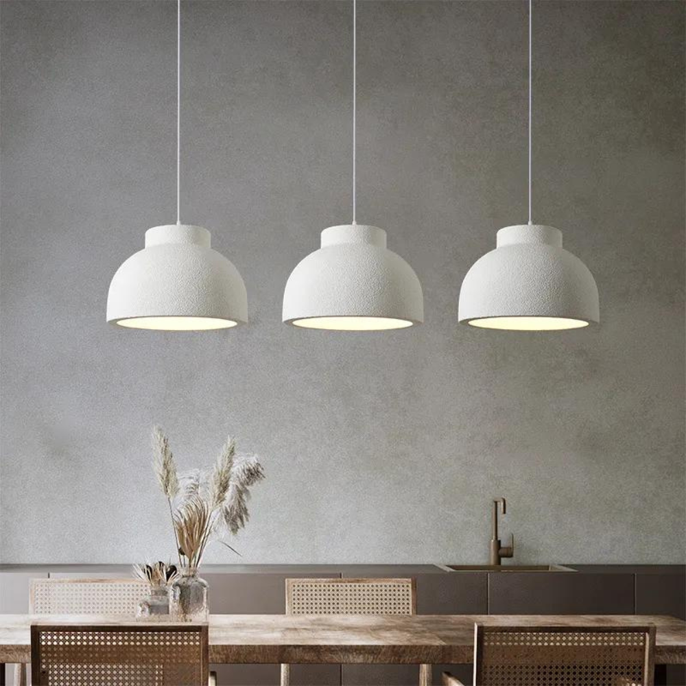 Nordic Minimalist Pendant Light – Adjustable Kitchen Ceiling Fixture in High-Density Polystyrene 5