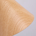 Nordic Minimalist Wall Sconce Light with Wood Grain Finish – 1-Light Iron Wall Lamp for Bedroom and Living Room 8