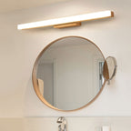 Nordic Minimalist Wooden LED Wall Sconce Lamp – Modern Bathroom and Living Room Wall Light with Energy-Efficient Design 12