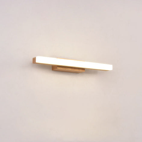Nordic Minimalist Wooden LED Wall Sconce Lamp – Modern Bathroom and Living Room Wall Light with Energy-Efficient Design 13