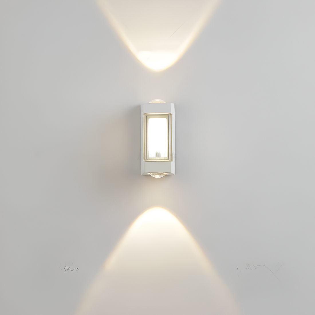 Nordic Outdoor Wall Lamp - IP65 Waterproof Up and Down Lights, Modern Acrylic Exterior Wall Lantern, Energy-Efficient LED Design 0