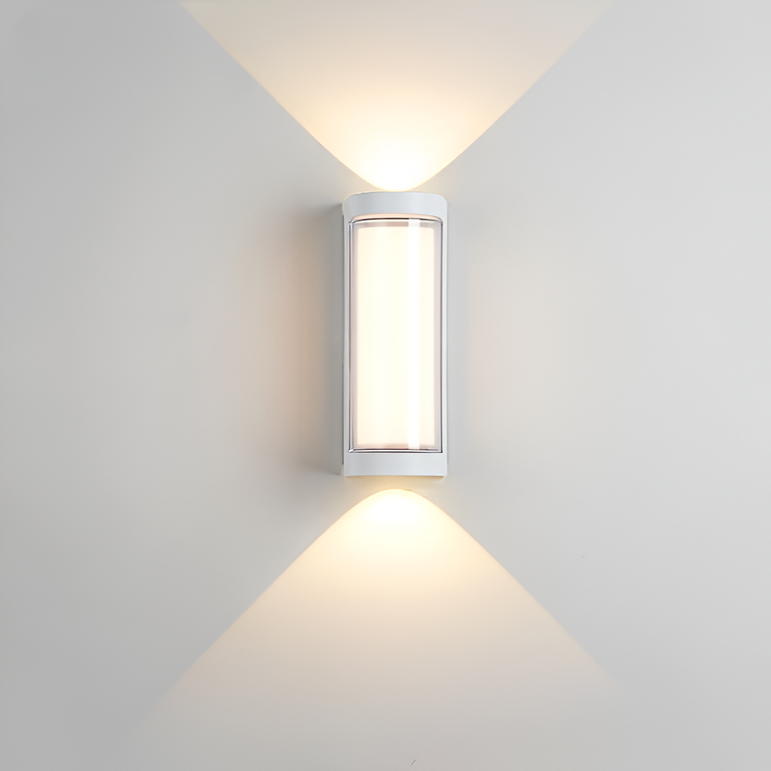 Nordic Outdoor Wall Lamp - IP65 Waterproof Up and Down Lights, Modern Acrylic Exterior Wall Lantern, Energy-Efficient LED Design 16