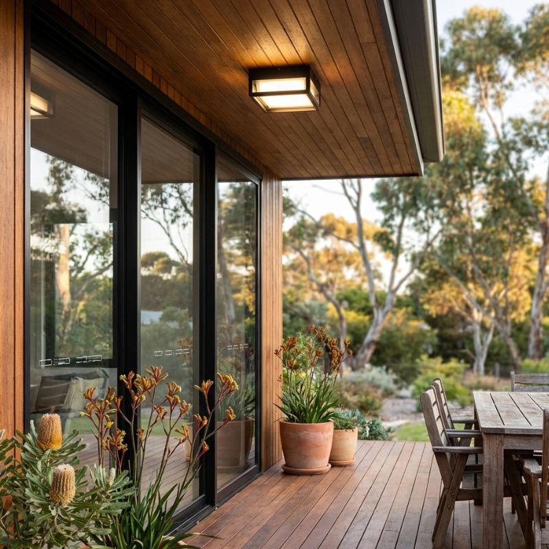 Outdoor Ceiling Light Fixture - Waterproof IP65 Exterior Ceiling Lamp for Porches and Gardens 14