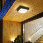Outdoor Ceiling Light Fixture - Waterproof IP65 Exterior Ceiling Lamp for Porches and Gardens 3