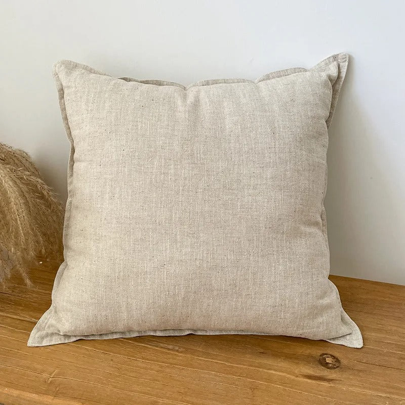 Outdoor Cushion Covers in Soft Ramie Cotton – Versatile Throw Pillowcases for Indoor and Outdoor Use, Available in 45x45cm, 50x50cm, 60x60cm, 80x80cm 11