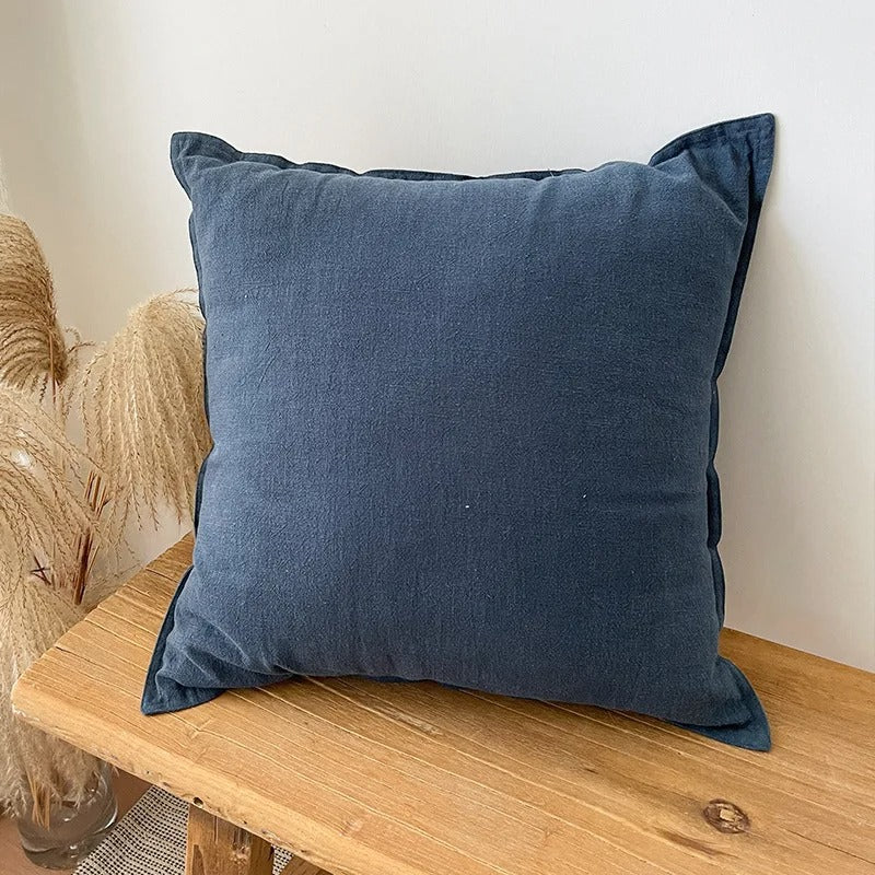 Outdoor Cushion Covers in Soft Ramie Cotton – Versatile Throw Pillowcases for Indoor and Outdoor Use, Available in 45x45cm, 50x50cm, 60x60cm, 80x80cm 8