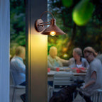 Outdoor Industrial Wall Sconce Lamp – Waterproof Antique Iron 1-Light Fixture for Patios and Outdoor Spaces 3