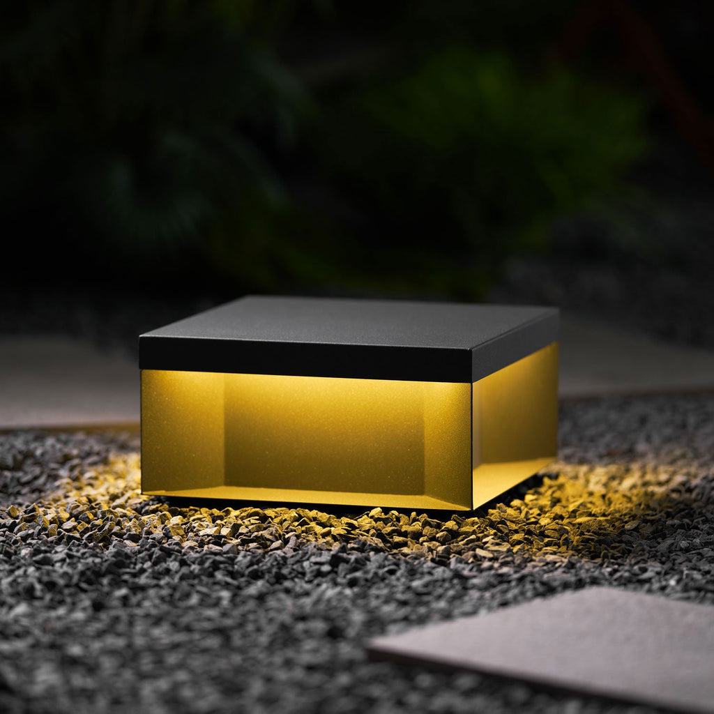 Outdoor Post Light with IP65 Waterproof Design – Black Integrated LED Garden Lights 5