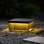 Outdoor Post Light with IP65 Waterproof Design – Black Integrated LED Garden Lights 5