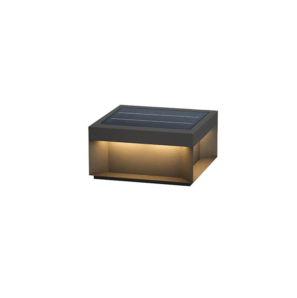 Outdoor Post Light with IP65 Waterproof Design – Black Integrated LED Garden Lights 9